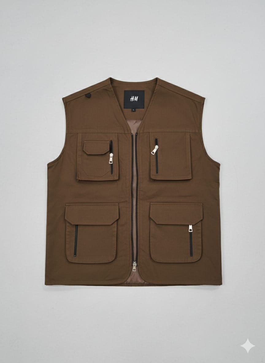 Sleeveless jacket