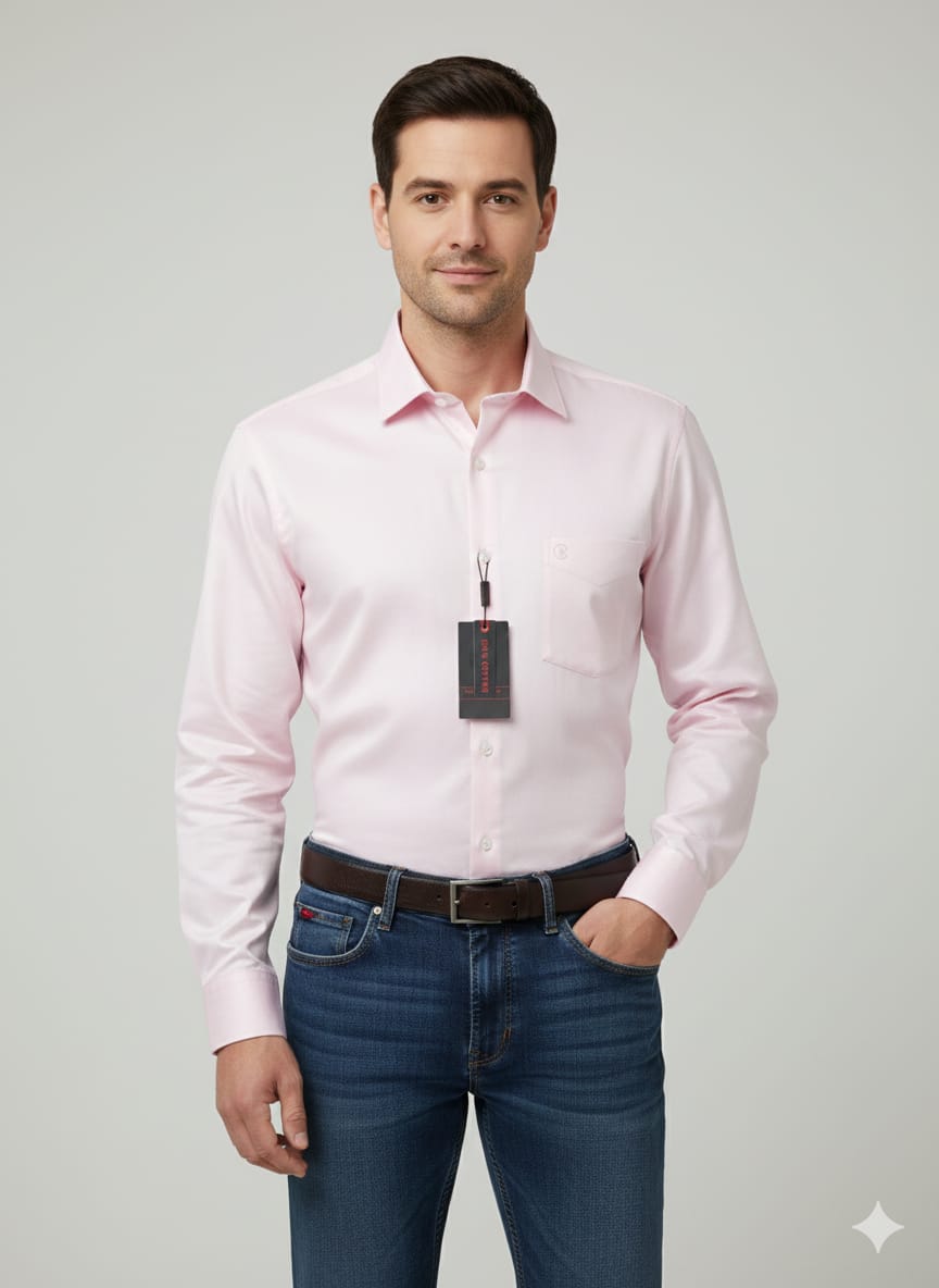 Men's solid party wear shirt