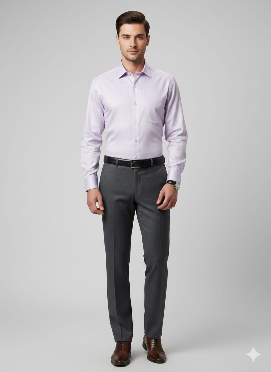 Men's solid party wear shirt