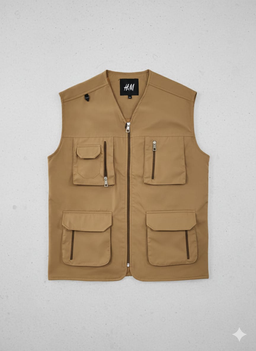 Sleeveless jacket